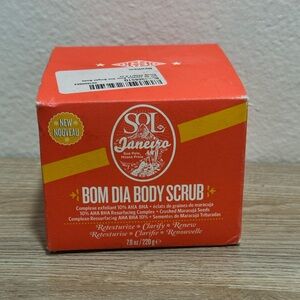 Sol de Janeiro Bom Dia Body Scrub - Bright Orange Box